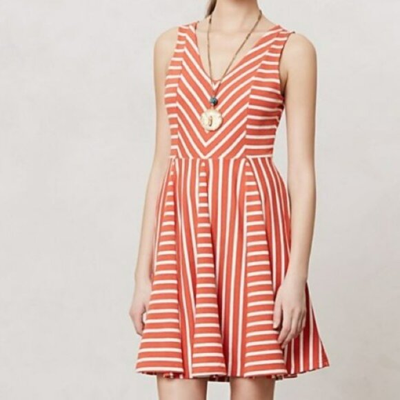Anthropologie Saturday Sunday Striped Mini Dress Small - Picture 1 of 10